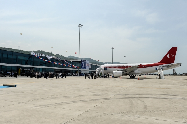 Ordu-Giresun Havalimanı iki yılda 1 buçuk milyon yolcuyu ağırladı